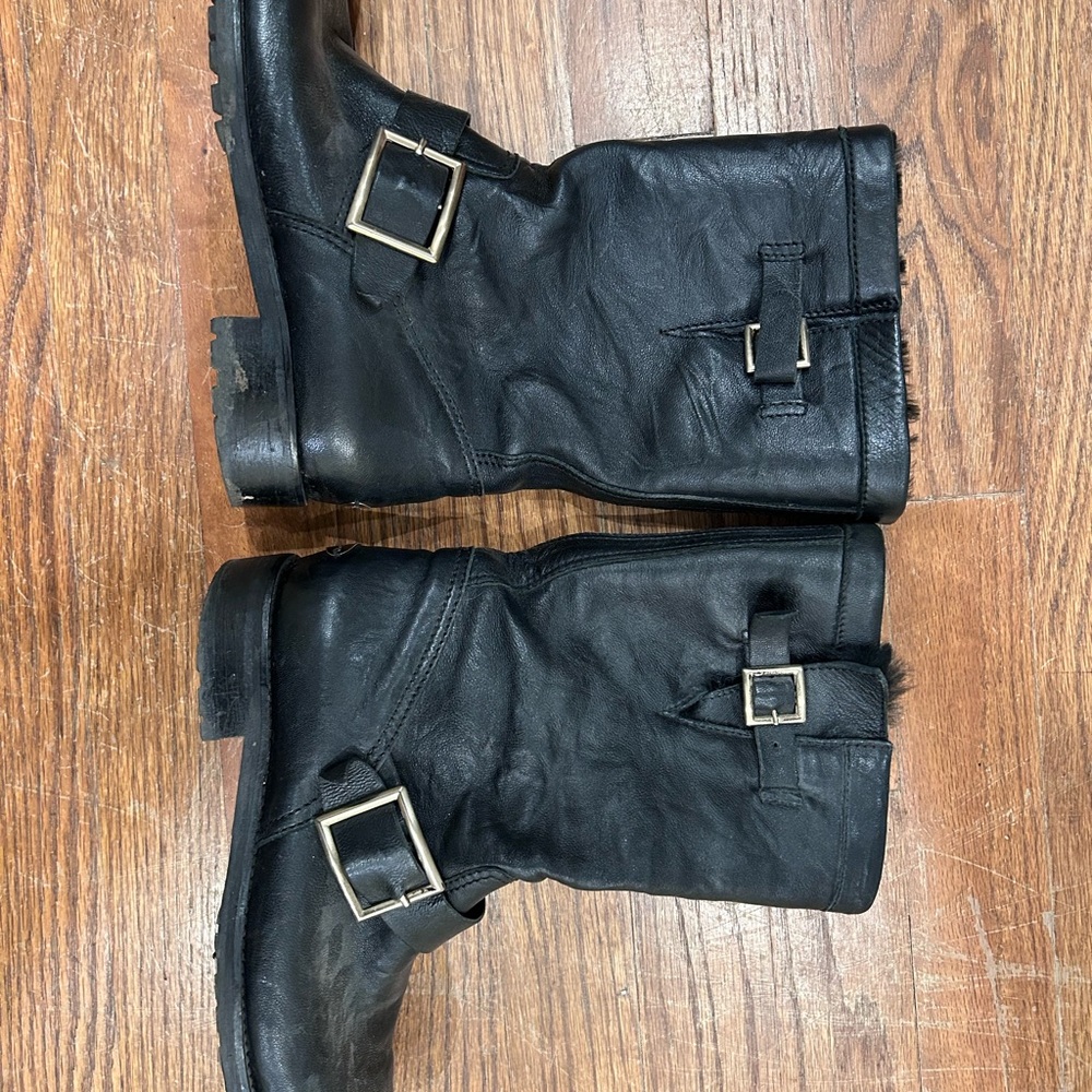 Jimmy Choo Moto Boots 37.5